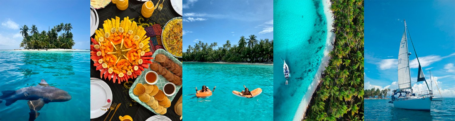 Sailing experience from Panama to Cartagena through San Blas