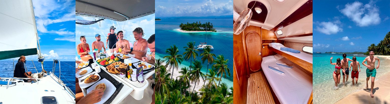 Sailing via San Blas compared with flying from Panama to Cartagena